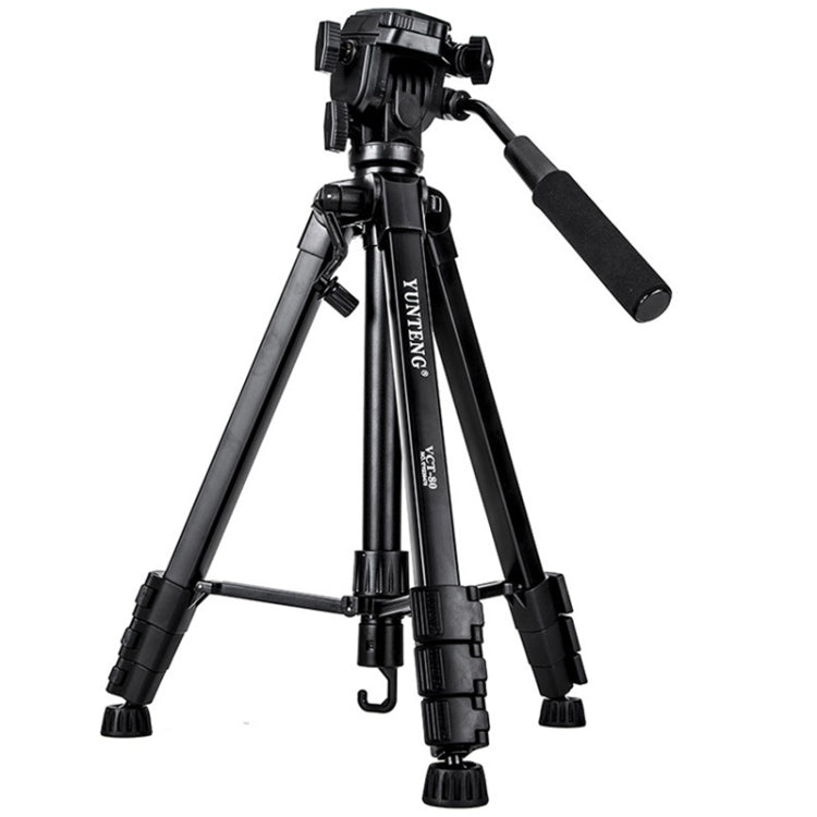 YUNTENG VCT-80 Aluminum Tripod Mount with Damping Ballhead by YUNTENG