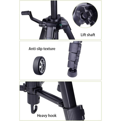 YUNTENG VCT-80 Aluminum Tripod Mount with Damping Ballhead by YUNTENG