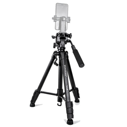 YUNTENG VCT-80 Aluminum Tripod Mount with Damping Ballhead by YUNTENG