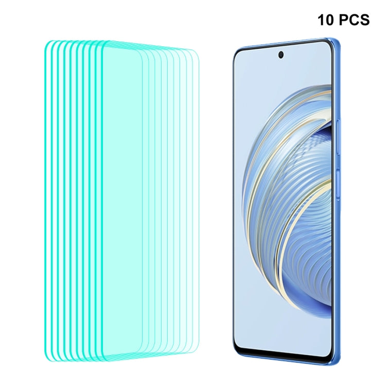 For Huawei Nova 10 Youth 10pcs ENKAY Hat-Prince 0.26mm 9H 2.5D High Aluminum-silicon Tempered Glass Film by ENKAY