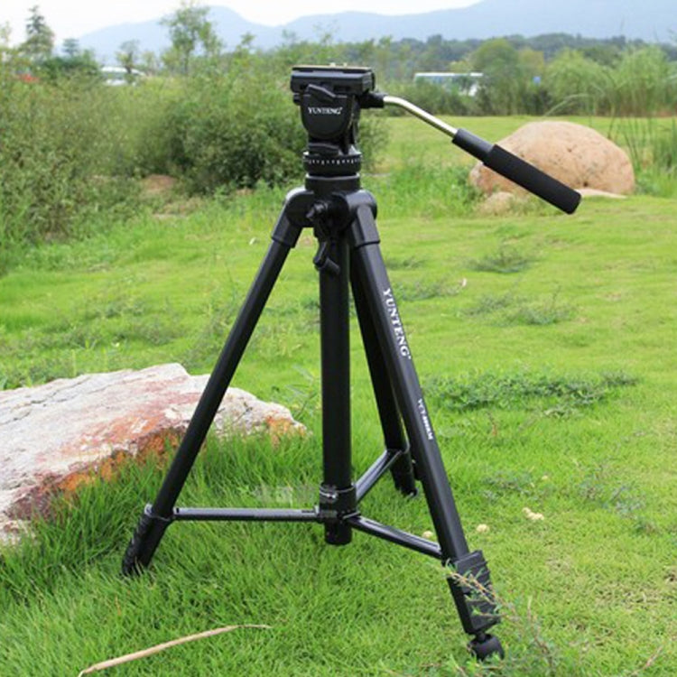 YUNTENG VCT-880 Aluminum Alloy Tripod Mount with Three-Dimensional Tripod Head by YUNTENG