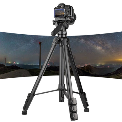 YUNTENG VCT-999 2m Aluminum Tripod Mount with Fluid Drag Damping Head by YUNTENG