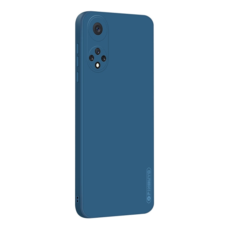 For Huawei nova 9 PINWUYO Liquid Silicone TPU Phone Case(Blue) by PINWUYO