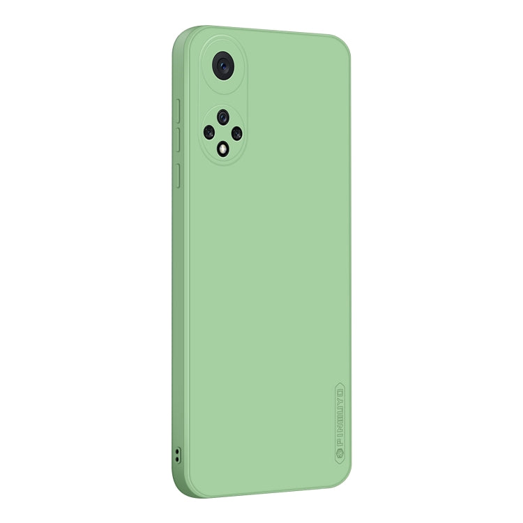 For Huawei nova 9 PINWUYO Liquid Silicone TPU Phone Case(Green) by PINWUYO