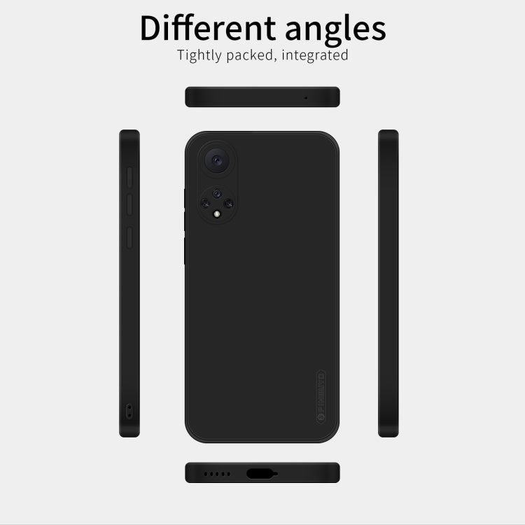 For Huawei nova 9 Pro PINWUYO Liquid Silicone TPU Phone Case(Black) by PINWUYO