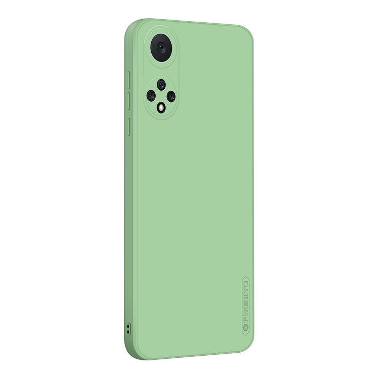 For Huawei nova 9 Pro PINWUYO Liquid Silicone TPU Phone Case(Green) by PINWUYO
