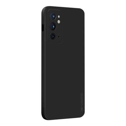 For OnePlus 9RT 5G PINWUYO Liquid Silicone TPU Phone Case(Black) by PINWUYO