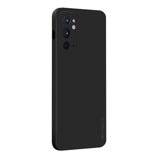For OnePlus 9RT 5G PINWUYO Liquid Silicone TPU Phone Case(Black) by PINWUYO