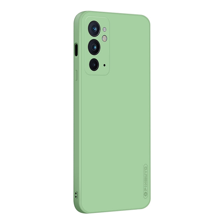 For OnePlus 9RT 5G PINWUYO Liquid Silicone TPU Phone Case(Green) by PINWUYO