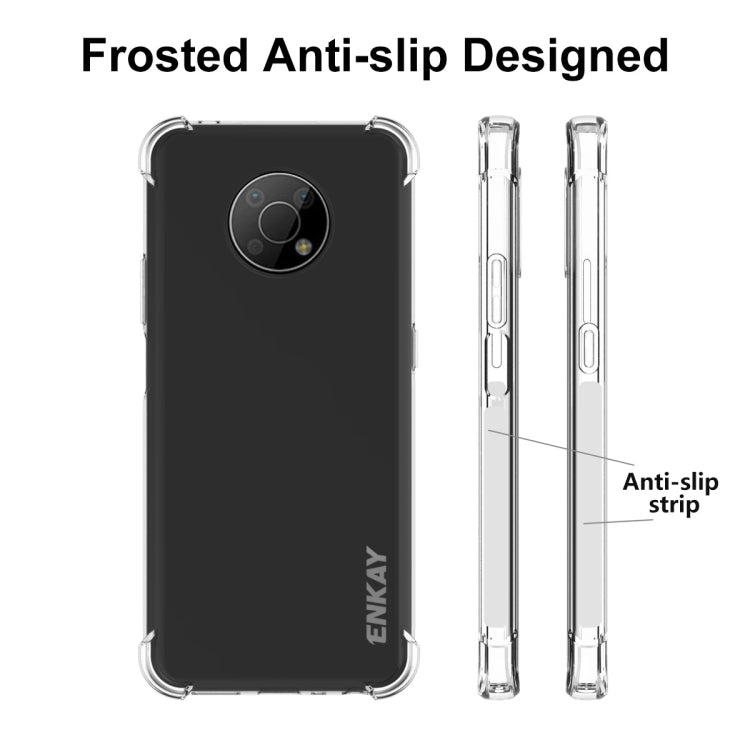 ENKAY For Nokia G300 5G Transparent TPU Shockproof Case by ENKAY