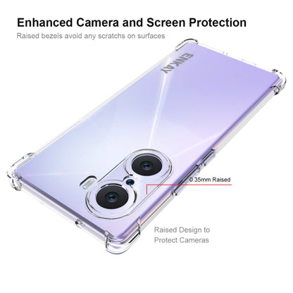 For Honor 60 ENKAY Transparent TPU Shockproof Case by ENKAY