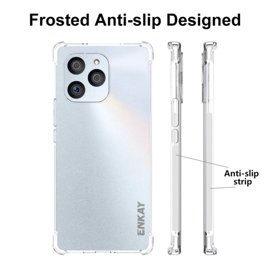 For Honor 60 SE ENKAY Transparent TPU Shockproof Case by ENKAY
