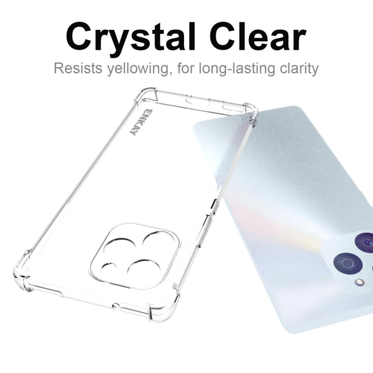 For Honor 60 SE ENKAY Transparent TPU Shockproof Case by ENKAY