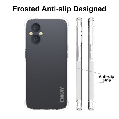For OnePlus Nord N20 5G ENKAY Transparent TPU Shockproof Case by ENKAY