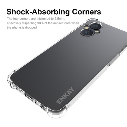 For OnePlus Nord N20 5G ENKAY Transparent TPU Shockproof Case by ENKAY