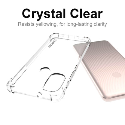 For Motorola Moto E30 / E40 ENKAY Transparent TPU Shockproof Case by ENKAY