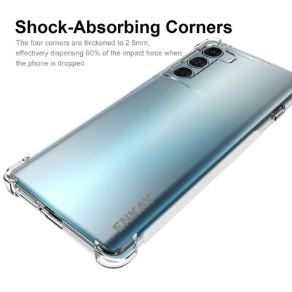For Motorola Edge S30 / Moto G200 5G ENKAY Transparent TPU Shockproof Case by ENKAY