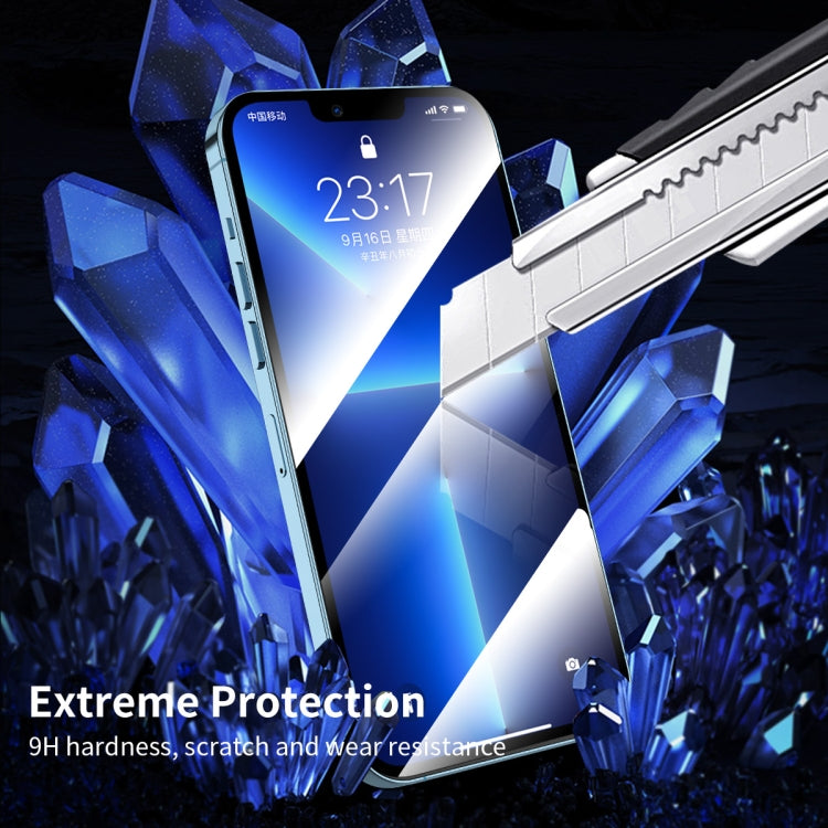 For iPhone 12 Pro Max ENKAY Quick Stick Anti-peeping Tempered Glass Film by ENKAY