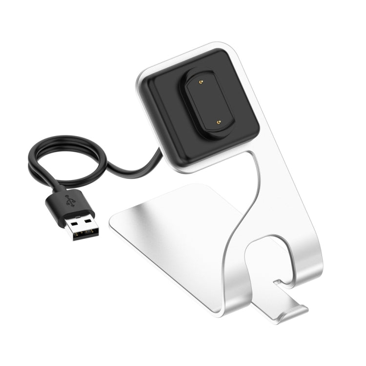 For Huami Amazfit GTS 3 / GTR 3 / GTR 3 Pro Fast Charging Magnetic Stand(Silver) by bashfashion