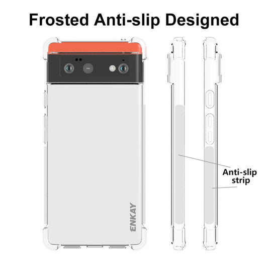 For Google Pixel 6 ENKAY Transparent TPU Shockproof Case by ENKAY