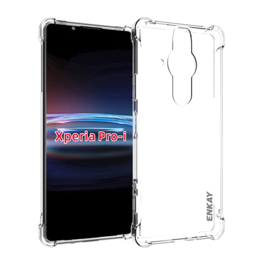 For Sony Xperia Pro-I ENKAY Transparent TPU Shockproof Case by ENKAY