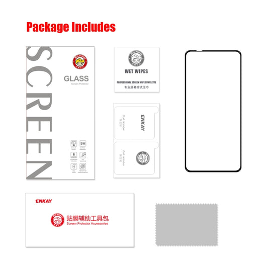 1 PCS For Motorola Edge X30 ENKAY 0.26mm 9H Tempered Glass Full Film by ENKAY