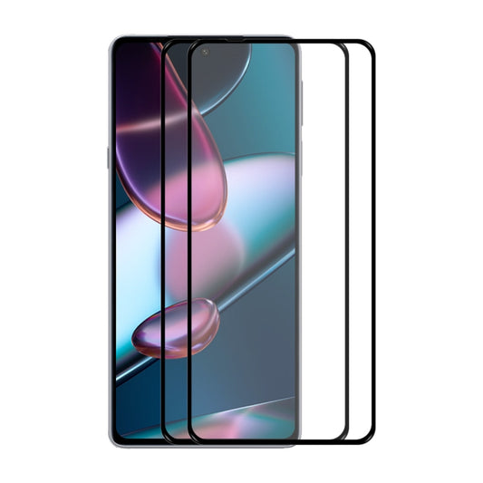 2 PCS For Motorola Edge X30 ENKAY 0.26mm 9H Tempered Glass Full Film by ENKAY