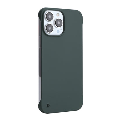 For iPhone 12 / 12 Pro ENKAY Matte Frameless Hard PC Case(Dark Green) by ENKAY