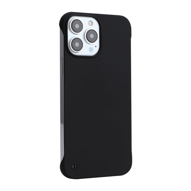 For iPhone 12 Pro Max ENKAY Matte Frameless Hard PC Case(Black) by ENKAY
