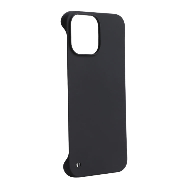 For iPhone 12 Pro Max ENKAY Matte Frameless Hard PC Case(Black) by ENKAY