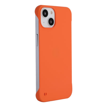 For iPhone 13 mini ENKAY Matte Frameless PC Phone Case (Orange) by ENKAY