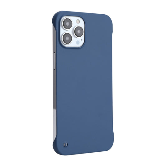 For iPhone 13 Pro Max ENKAY Matte Frameless Hard PC Case (Dark Blue) by ENKAY