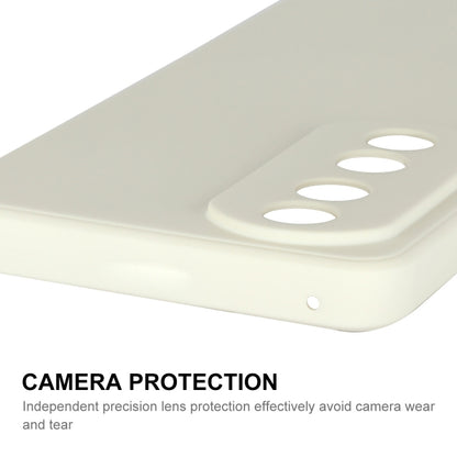 For Honor 90 ENKAY Liquid Silicone Soft Shockproof Phone Case(Beige) by ENKAY