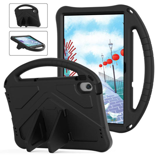 For Samsung Galaxy Tab A8 10.5 2021 X200 / X205 EVA Shockproof Tablet Case with Holder(Black) by bashfashion