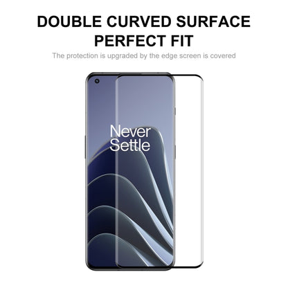 2 PCS For OnePlus 10 Pro ENKAY 3D Hot Bending Explosion-proof Full Tempered Glass Film by ENKAY