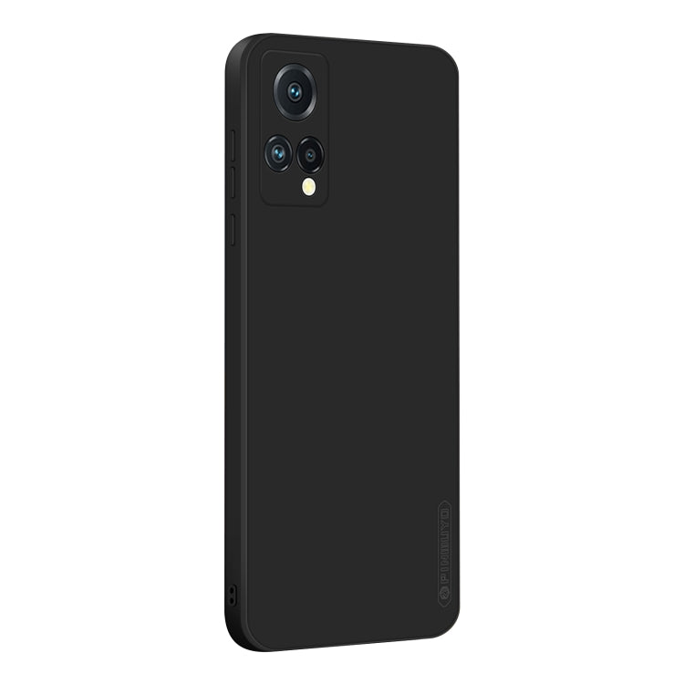 For Meizu 18X PINWUYO Liquid Silicone TPU Phone Case(Black) by PINWUYO
