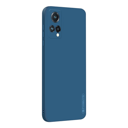 For Meizu 18X PINWUYO Liquid Silicone TPU Phone Case(Blue) by PINWUYO