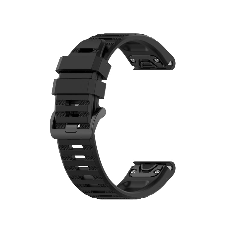 For Garmin Approach s60 Silicone Watch Band(Black) by bashfashion