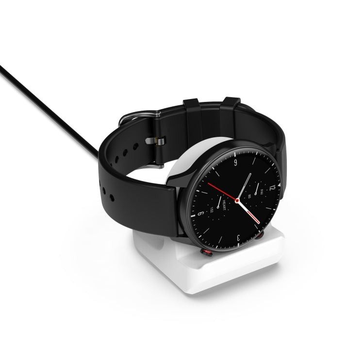 For Amazfit GTS 2e Smartwatch Silicone Charging Bracket(Black) by bashfashion