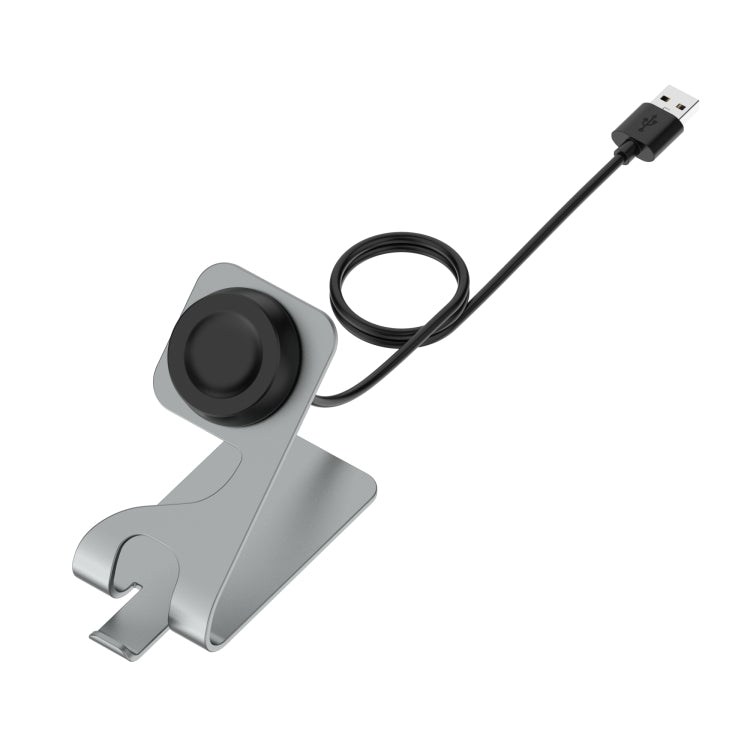 For Huawe Watch D Rotatable Magnetic Metal Charging Base(Gray) by bashfashion