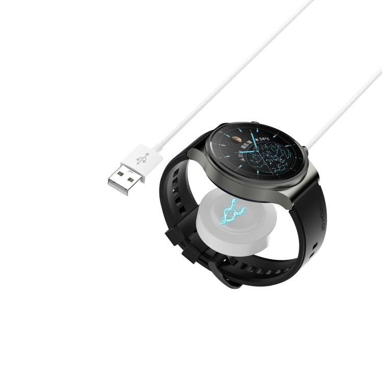 For Huawei Watch GT3 Magnet Integrated Charging Base(White) by bashfashion