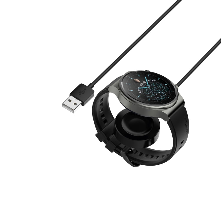 For Huawei Watch 3 Pro Magnet Integrated Charging Base(Black) by bashfashion