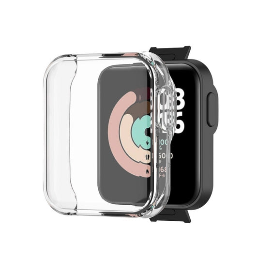 For Xiaomi Redmi Watch TPU Integrated Protective Case(Transparent) by bashfashion