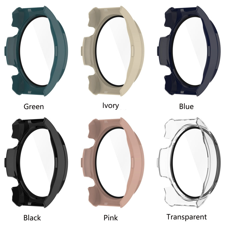 For Xiaomi Watch S1 PC + Toughened Film Fully Enclosed Protective Case(Transparent) by bashfashion