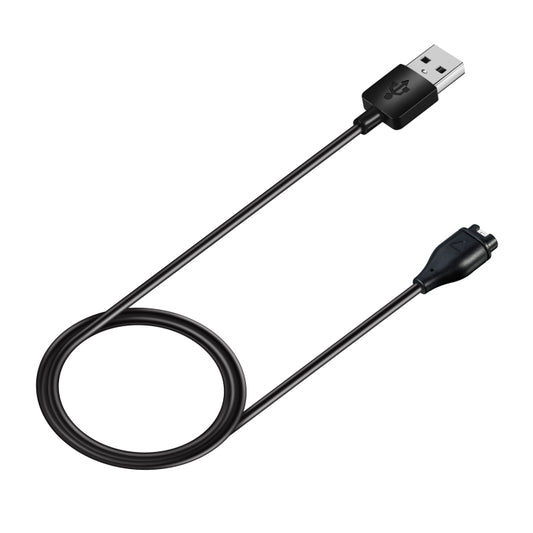 For Garmin Fenix 7S 1m Smart Watch Charging Cable(Black) by bashfashion