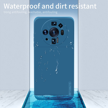 For Xiaomi Mi 12 Ultra PINWUYO Sense Series Liquid Silicone TPU Mobile Phone Case(Black) by PINWUYO