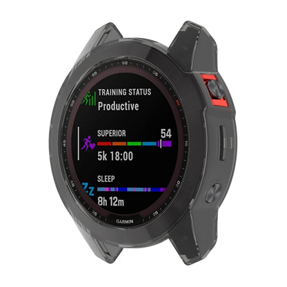 For Garmin Fenix 7 Shockproof TPU Soft Protective Case(Black) by bashfashion