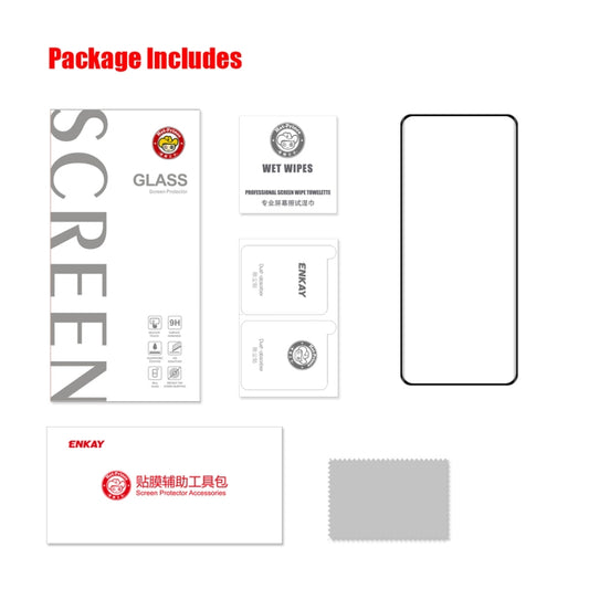 1 PCS For Honor Magic4 / Magic4 Pro / Magic4 Ultimate ENKAY 3D Hot-Bending Explosion-proof Tempered Glass Full Film by ENKAY