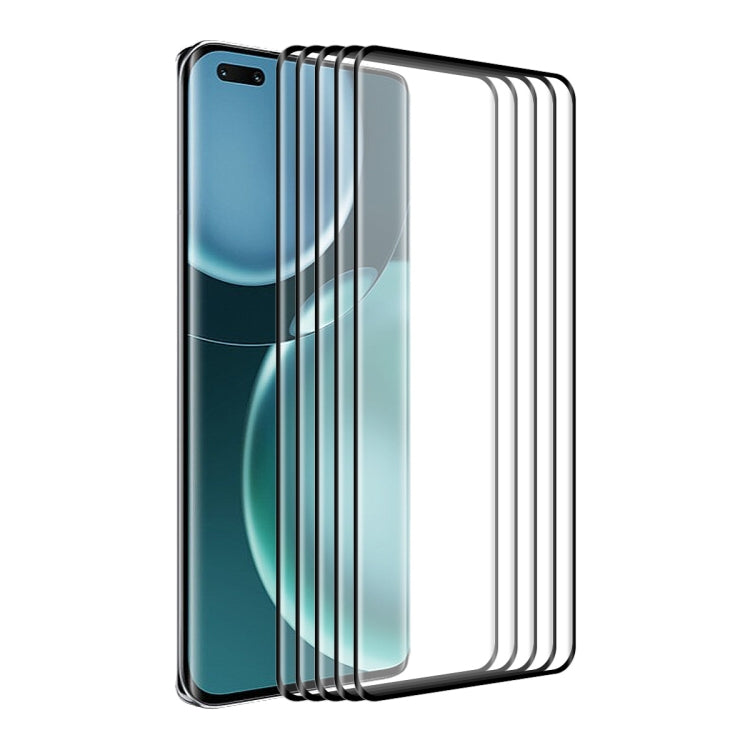 5 PCS For Honor Magic4 / Magic4 Pro / Magic4 Ultimate ENKAY 3D Hot-Bending Explosion-proof Tempered Glass Full Film by ENKAY