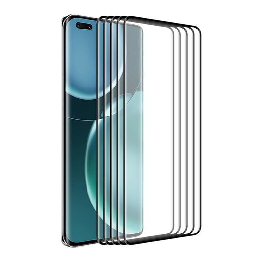 5 PCS For Honor Magic4 / Magic4 Pro / Magic4 Ultimate ENKAY 3D Hot-Bending Explosion-proof Tempered Glass Full Film by ENKAY